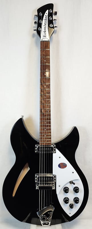 Rickenbacker 330 Jetglo Semi-Hollow Guitar, 21 Fret, Gotoh 