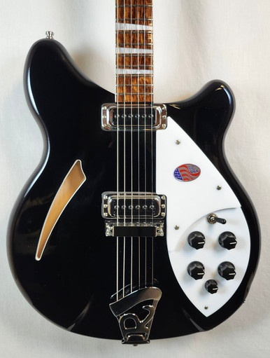 Rickenbacker 360 JetGlo Deluxe Thinline, Semi-acoustic Hollow Body