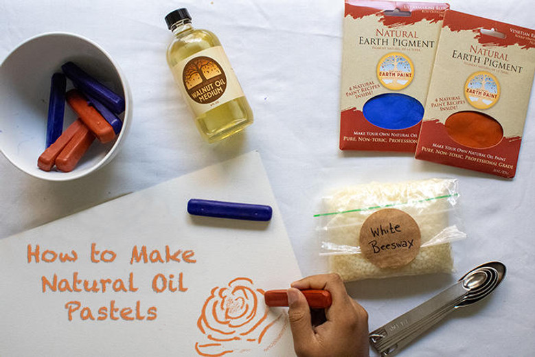 Recipe: Natural Earth Oil Pastels