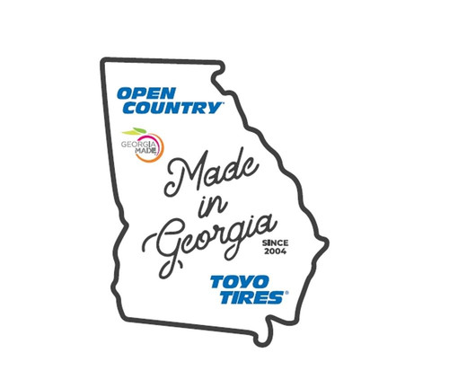 Georgia Made State Sticker
