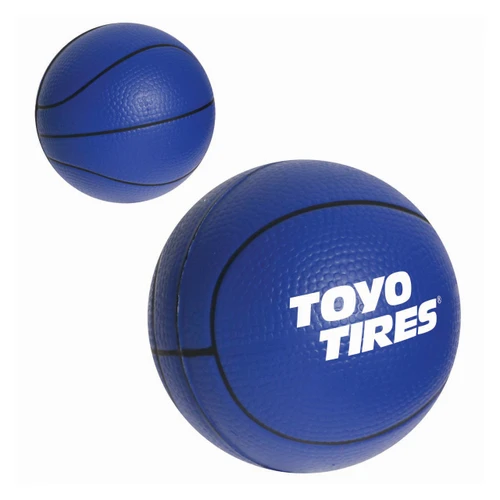 Blue Basketball Stress Reliever
