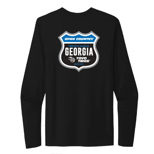A black long sleeve shirt