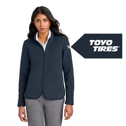 A womens fleece jacket