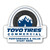 A sticker with a tire image