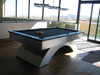 American Made Metal Arch Pool Table view 4