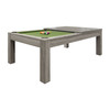 Penelope Silver Mist (II) 7 foot or 8 foot Pool Table with Dining Top - Thumbnail 2