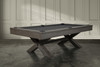 CrissyCross Slate Pool table in Charcoal finish with free local installation