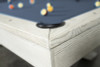 CrissyCross Slate Pool table in Whitewash finish with free local installation