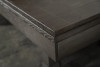 Nora 8' Slate Pool table in Charcoal finish | Dining Top Option