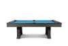 Nora 8' Slate Pool table in Charcoal finish | Dining Top Option