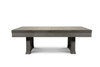 Nora 8' Slate Pool table in Charcoal finish | Dining Top Option