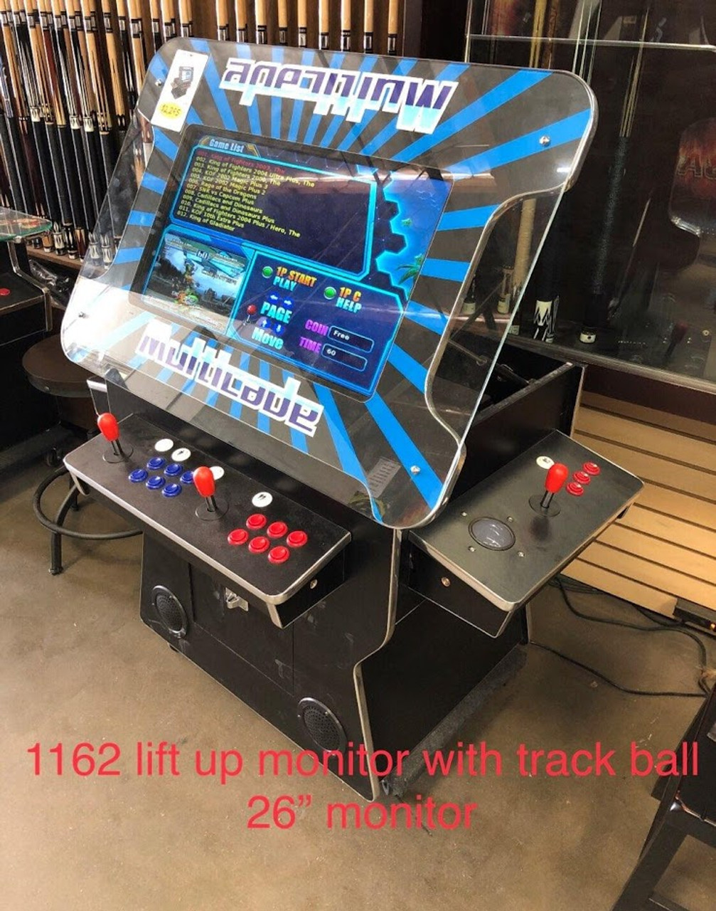 Cocktail Arcade With Vertical and Horizontal Games Billiard Wholesale