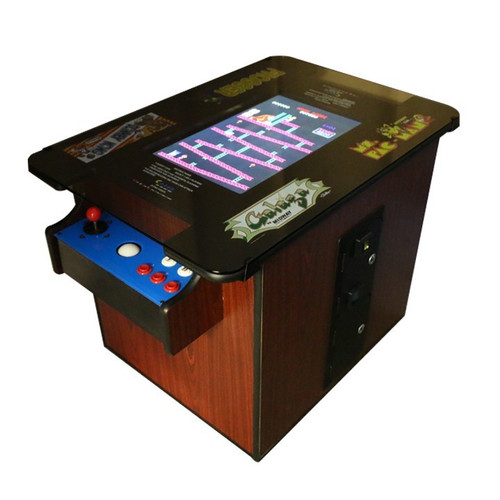 Cocktail Arcade Machine Sit Down Arcade Game With Trackball