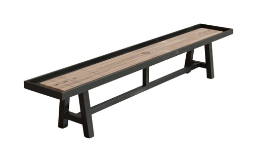 District Mills 8' Industrial Shuffleboard Table