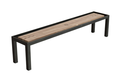 District Mills 8' Steel Parsons Shuffleboard Table