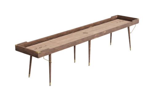 District Mills 20' Cigar Shuffleboard Table