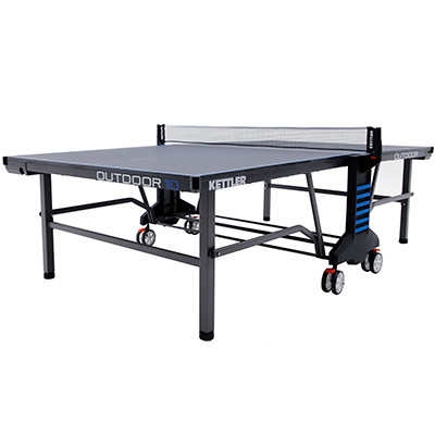 Kettler Outdoor 10 Ping Pong Table & Accessories