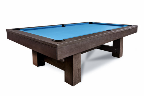 Rocky Slate Pool table in Charcoal finish