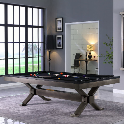 Plank and Hide Axton 8' slate Pool Table