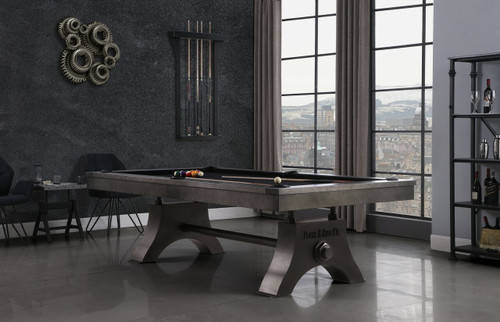 Plank and Hide Jaxx 8' slate Pool Table