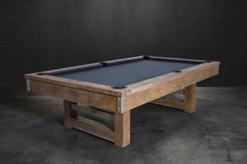 Nixon Billiards Bryant Pool table in Weather Natural