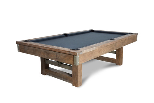 Nixon Billiards Bryant Pool table in Weather Natural - view 11 of 12