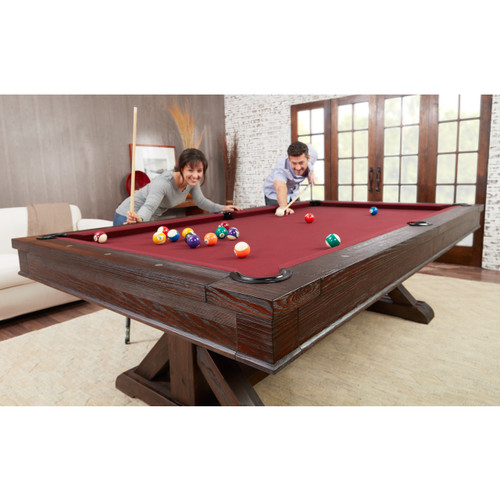 Brazos River Pool Table | Playcraft Black