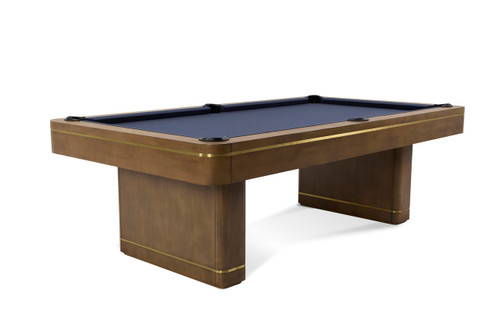 Plank & Hide Deco 8' Slate Pool Table in Glazed Maple