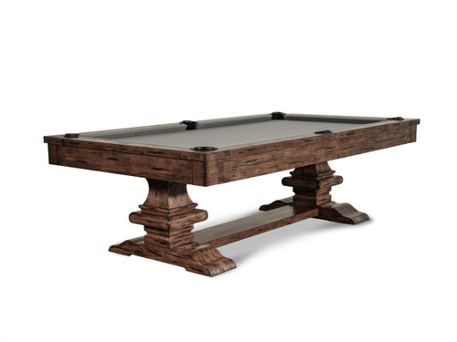 Beaumont Pool Table by Plank & Hide | Distressed Brown