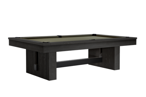 American Heritage 8' Vancouver Pool Table in Black Ash