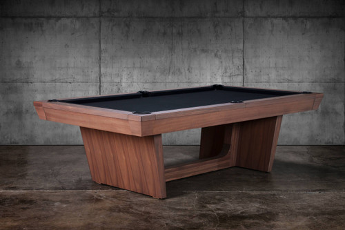 Kaci Slate Pool Table in Grey Walnut