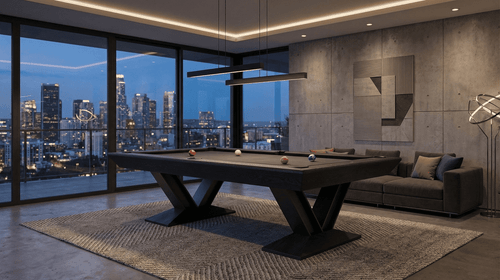 Doc & Holliday Savant 8' Slate Pool Table in Black Ash