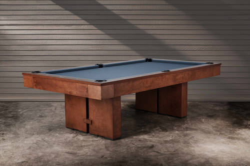 Jackies Slate Pool Table in Bourbon Pecan Walnut