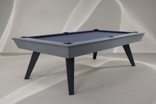 Bellano Slate Pool Table by Doc & Holliday in Matte Smoke