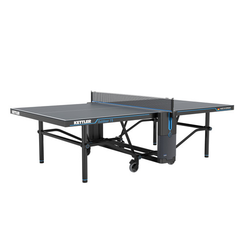 OUTDOOR 15 TABLE TENNIS TABLE 4-PLAYER BUNDLE