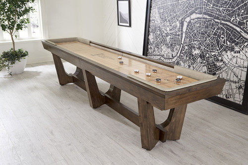 California House 14' Menlo Shuffleboard Table