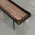 District Mills 10' Cigar Shuffleboard Table