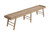 District Mills 16' Lean-to Shuffleboard Table