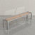 District Mills 16' Steel Parsons Shuffleboard Table
