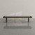 District Mills 18' Black &amp; Tan Shuffleboard Table