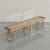 District Mills 20' Lean-to Shuffleboard Table