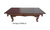 Antique Walnut Dining Table Conversion Top for Pool Table