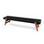 RS Barcelona 12' Track Shuffleboard in Black