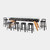 RS Barcelona RS MAX Dining Outdoor Foosball Table - view 11 of 15