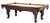 Antique Style Elise Victorian Pool Table