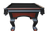 Herod Black Claw Leg Pool Table - View 4