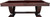 8 Foot James Classic Contemporary Pool Table - View 1