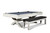 CrissyCross Slate Pool table in Whitewash finish - view 8 of 11