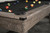 Hunter Slate Pool Table in Antique stain w Wood Legs - view 9 of 13