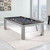 Playcraft Genoa Slate Pool Table with Dining Top | Walnut on Silver